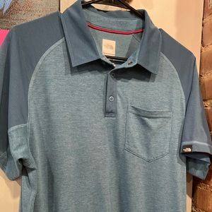 Mens Northface Flashdry Polo